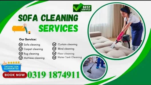 Sofa Cleaning | Floor Cleaner | Blinds | Dry Cleaning | House Cleaning