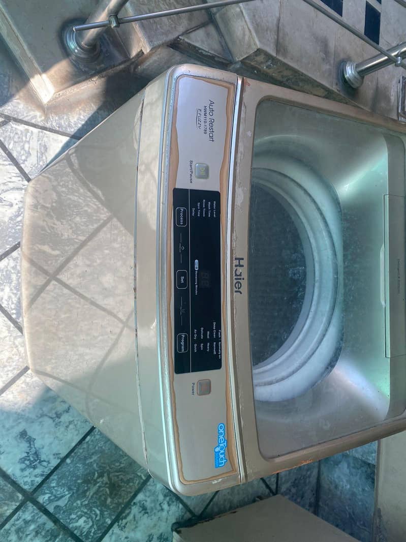 haier fully automatic machine 7