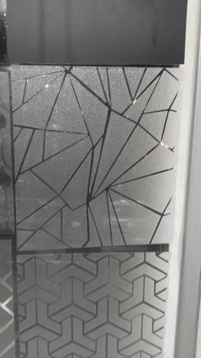 glass paper, wallpaper, jet black paper, tainted glass paper