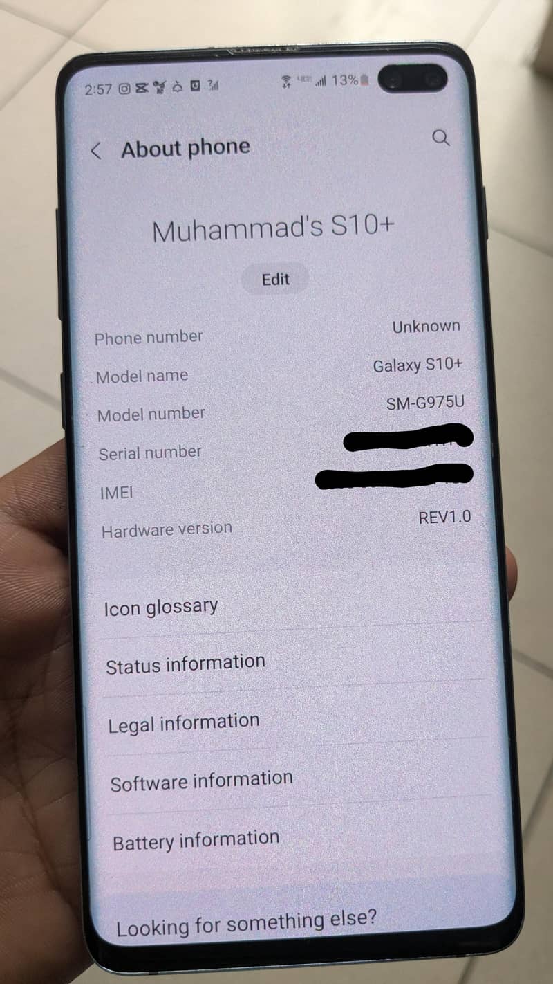 Samsung S10plus 5