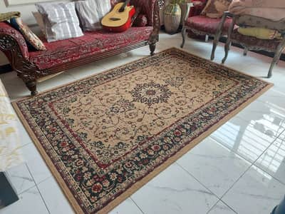 Beautiful Floral Carpet - 7.5ft x 5ft - GREAT DEAL