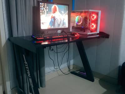 Midrange Complete Gaming Setup For Sell with Table
