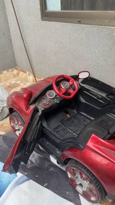 Kids electric car and bike