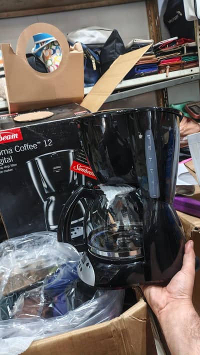 AROMA COFFE MACHINE/ SUNBEAM / 12 COFFEES DIGITAL MACHINE