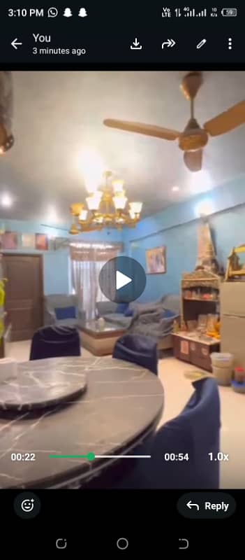 Apartment for rent Jami commercial 4 floor apartment with lift 4 bedroom in DHA phase 7 jami commr street Fully RENOVATED Rent demand 1.50 shahBaz BaLoch 0322.5996882