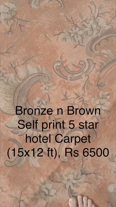 5 star hotel luxury carpet at throw away price