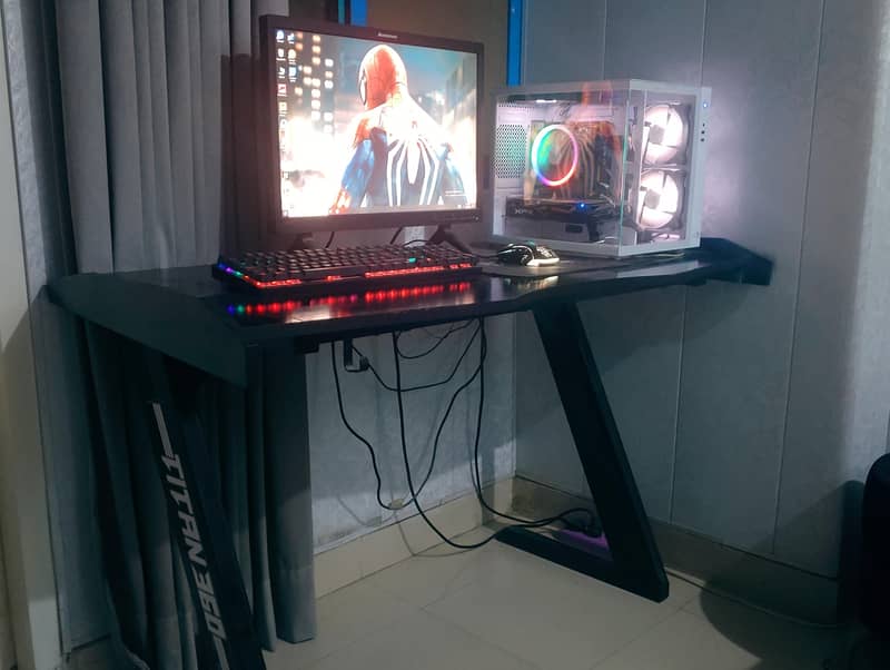 Midrange PC Complete Setup For Sell with table 1