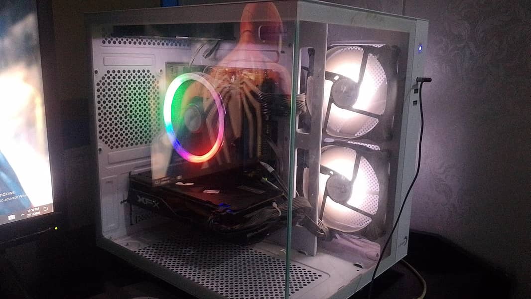 Midrange PC Complete Setup For Sell with table 7