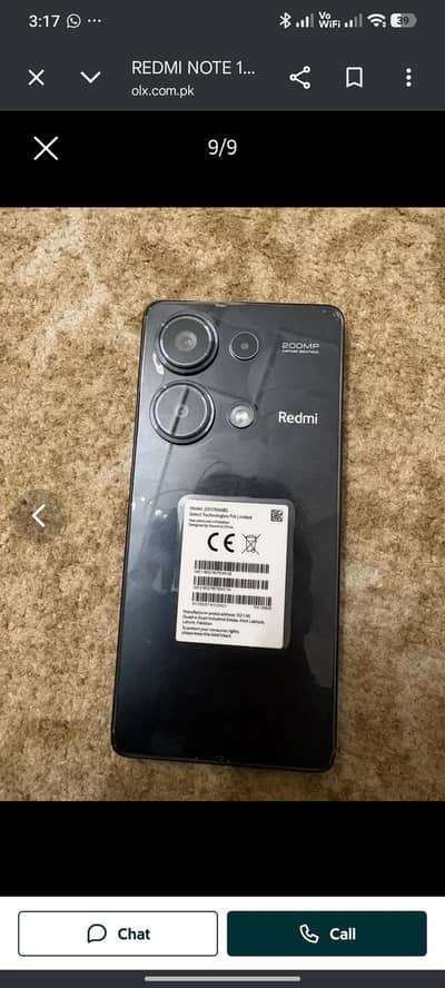 Redmi note 13 pro 8+8 256 gb warranty 9 months
