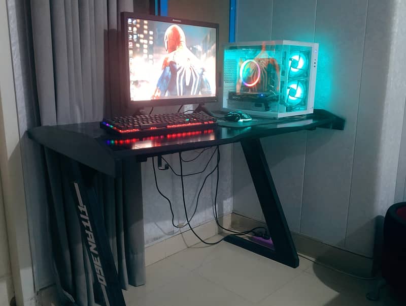 Midrange PC Complete Setup For Sell with table 2