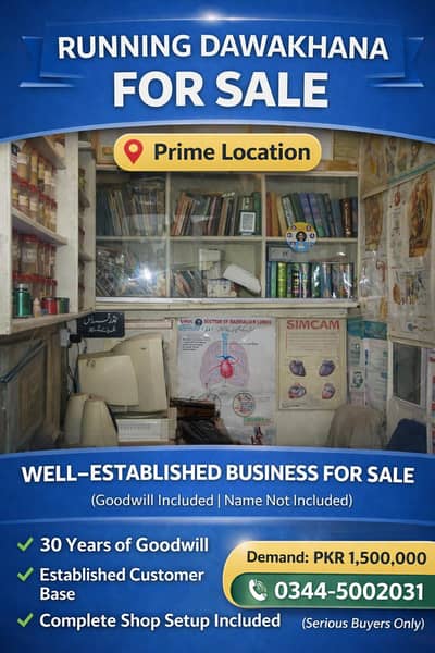 Dawakhana For Sale