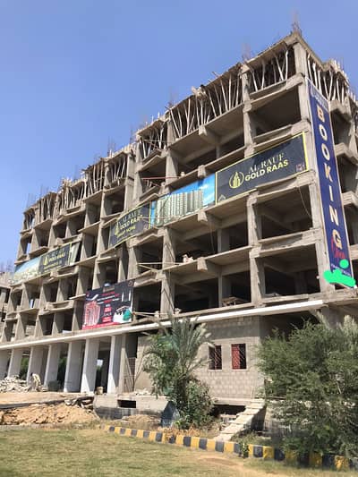 Five Star Hotels Apartment On Prime Location Scheme 33 Al-Rauf Gold Raas Project Sale On Cash And 5 Years Instalment Plan