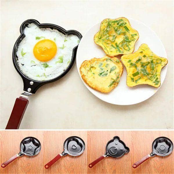 1 Pc Of Non-stick Egg Pan Pancake Egg Mold Kitchen Tools (random Shapes)  Bought 8