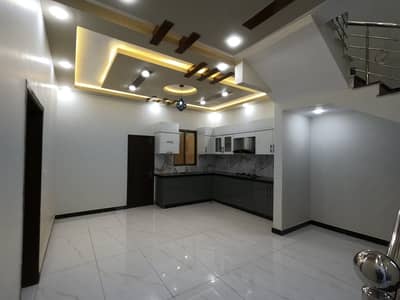 Facing Park 120 Square Yards House For Sale In Naya Nazimabad