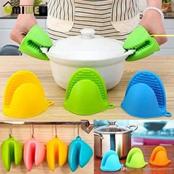 1 Pair Silicon Pot Holders
