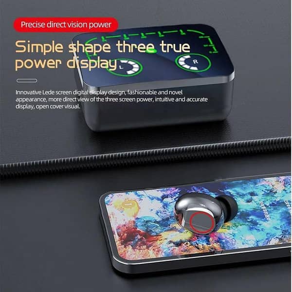 NEW M90 Max TWS WIRELESS Earbuds HIFI Stereo Earbuds With 1200 Mah Battery  Bought 8