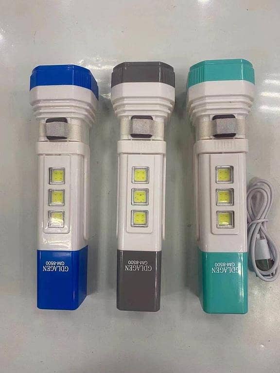 Solar Rechargeable LED Flashlight With Fan and Lantern LED Charging Light Lamp  Bought 0