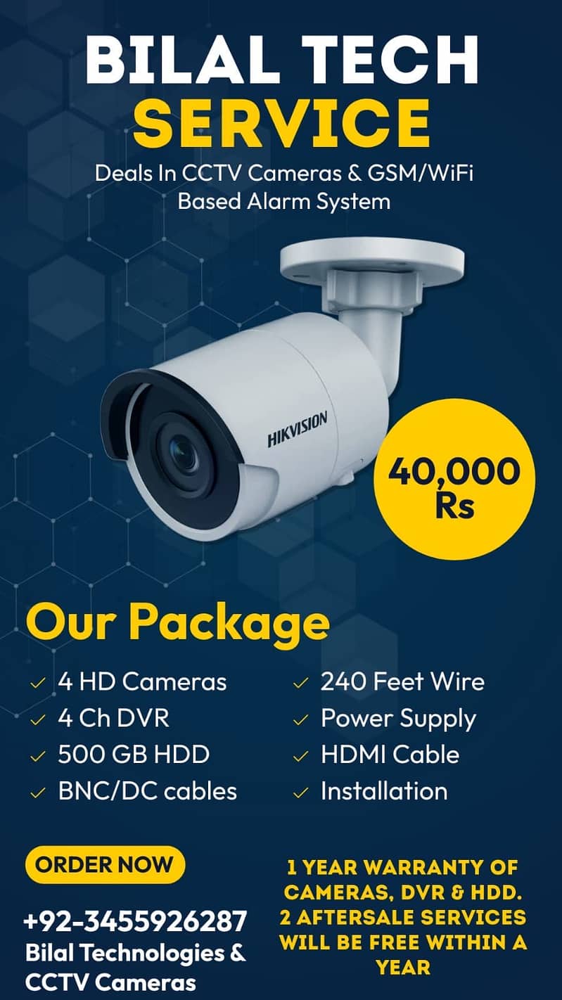 CCTV/Security Cameras With Complete Installations 0