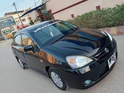 SUZUKI LIANA ALMOST ORIGINAL CONDITION BLACK COLOR MODEL 2006 URGENT S