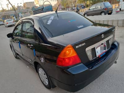 SUZUKI LIANA ALMOST ORIGINAL CONDITION BLACK COLOR MODEL 2006 URGENT S