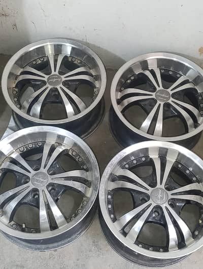 alloy rims for Corolla civic 15" like brand new