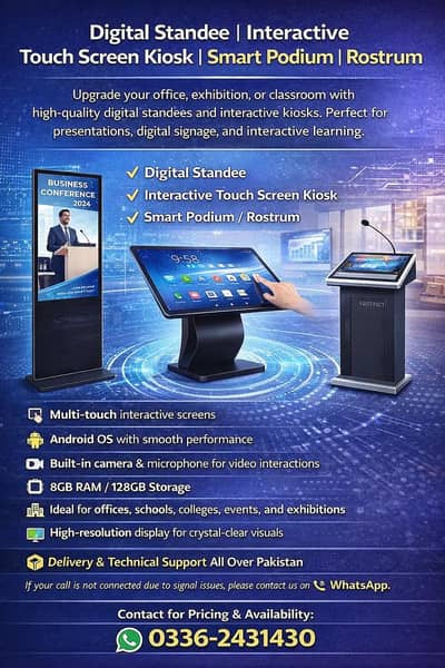 Digital Screen | Interactive Board | Flat Panel |