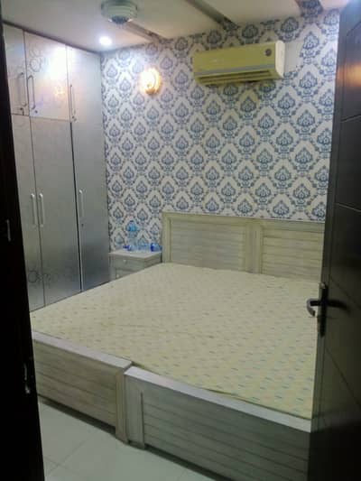 Furnished Bedroom Available For Rent in Divine Garden Airport road lahore