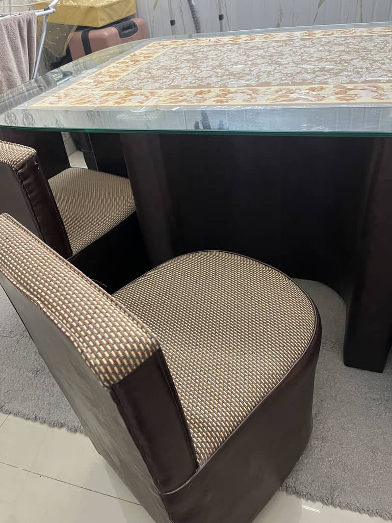 Dinning Table - 6 Seater Dinning Table - Wooden Dinning - Dinning Set 4