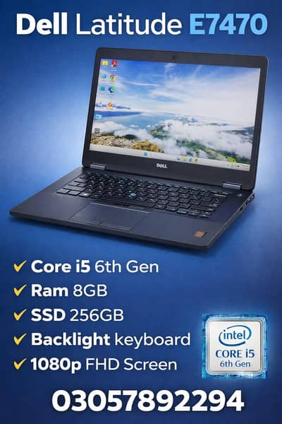 Dell latitude E7470 laptop for sale