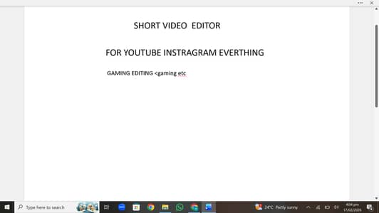 video editor editing