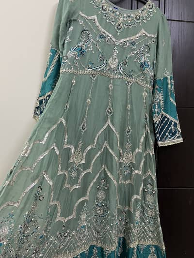 Sea green maxi for sale