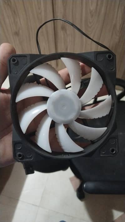 RGB gaming 120mm fan for gaming PC , I have 3 fans that iw I'll sell