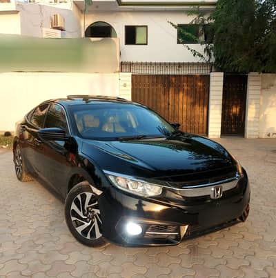 HONDA CIVIC ORIEL 2018 Red meter