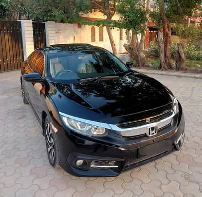 HONDA CIVIC ORIEL 2018 Red meter