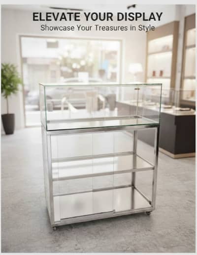 Jewelleryrack | rack | display rack | glass top storage rack