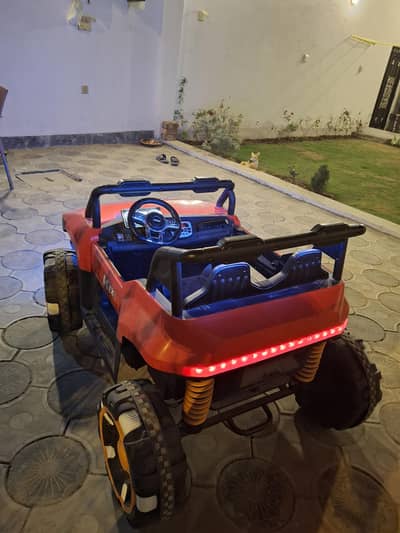 2 seater remote control plus manual car