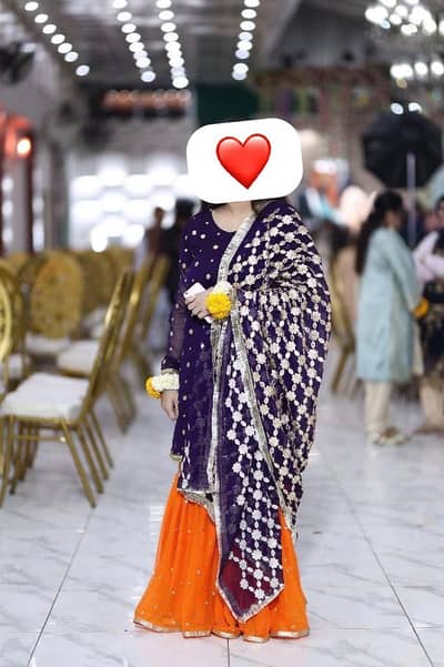 3 piece dress garara shirt and duppata