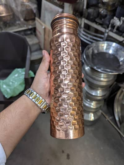 copper water bottle