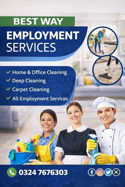 Maids / House Maids / cook / House chef / Baby Sitter maid available