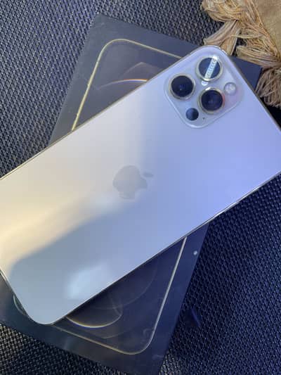 Ip 12pro 256gb  dual pta proved with box 78%BH all ok golden color
