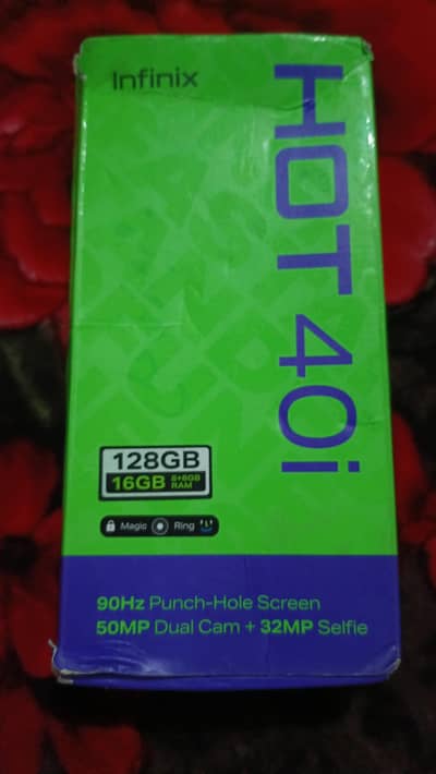 infinix hot 40 i 8+8/ 128