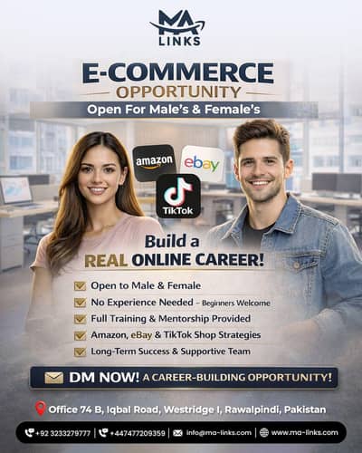 E commerce AMAZON EBAY TIKTOK SHOP JOBS