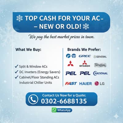 Ac/Old Ac/Used Ac/Window ac/Haier Ac/Pel Ac/Split Ac/Kenwood ac