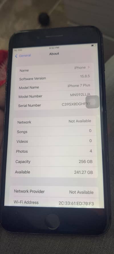 iphone 7 plus 256gb