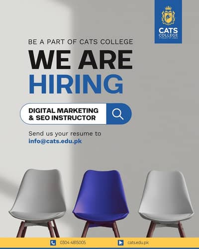 Digital Marketing & SEO Instructor needed