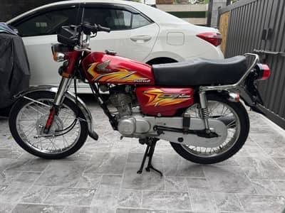 Honda CG 125 2021 Used in brand new condition