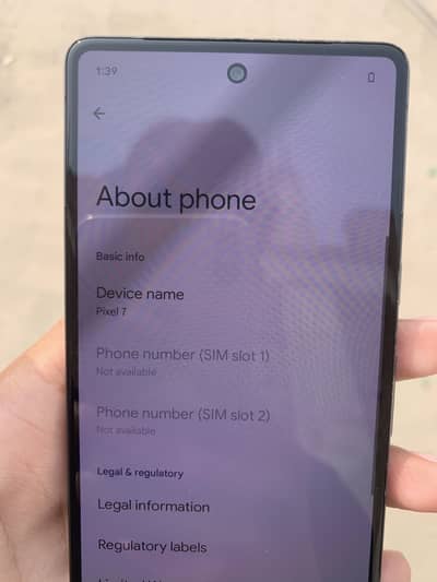 Pixel 7 8/128 approved