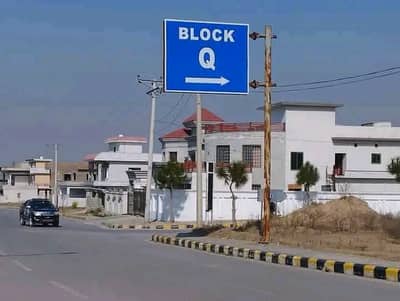 11 Marla Corner Plot For Sale Q Block New City Phase 2 Wah Cantt