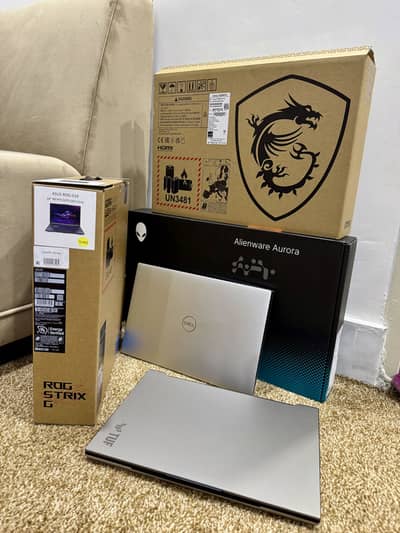 Brand New Gaming Laptops