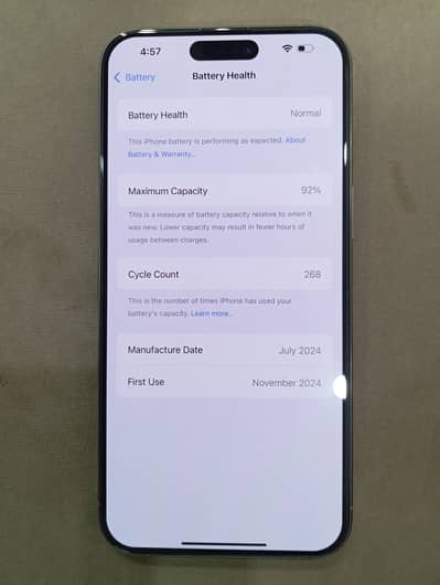 I Phone 15Pro Max JV